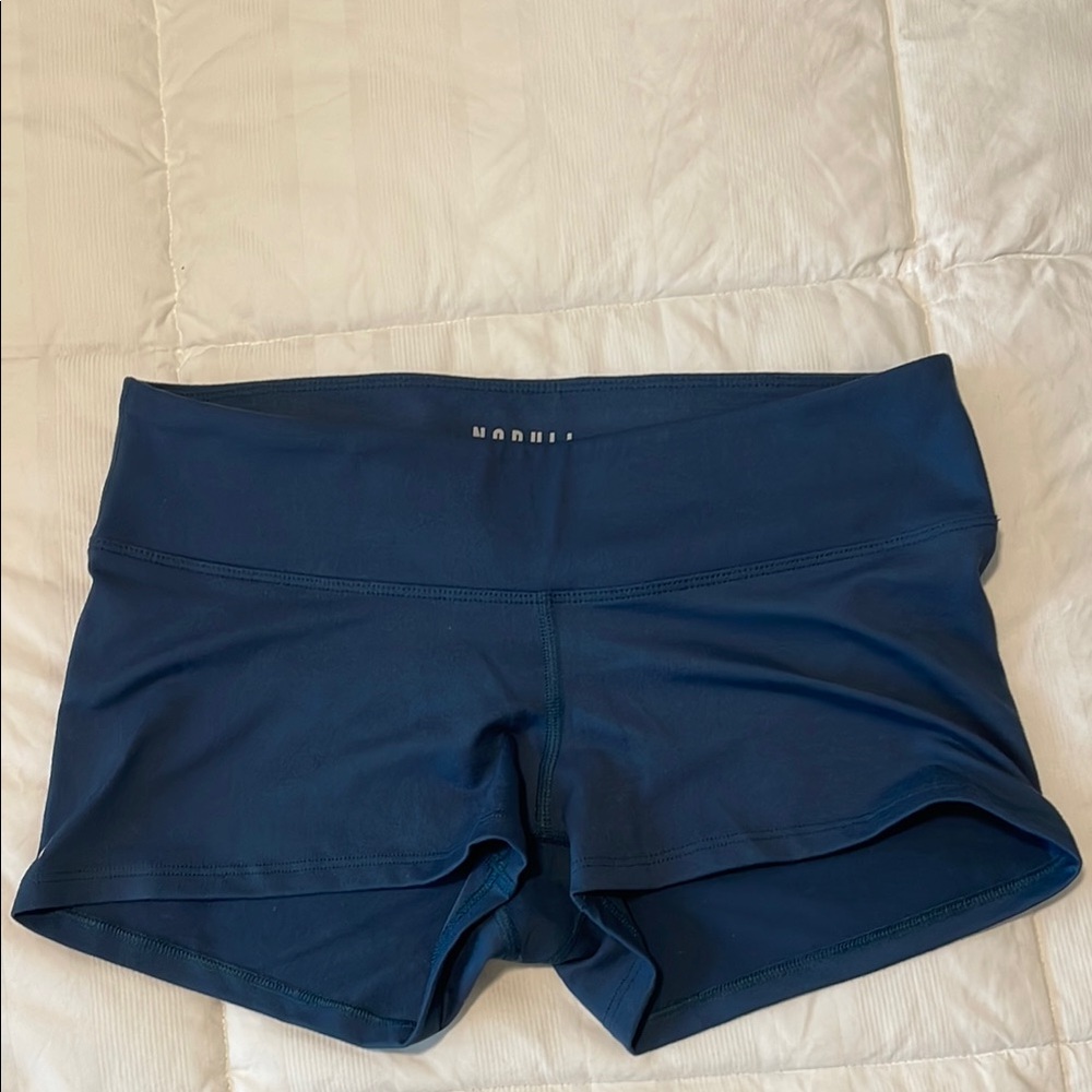 Nobull Blue Athletic Shorts